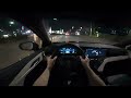 toyota camry 2025 night test drive pov