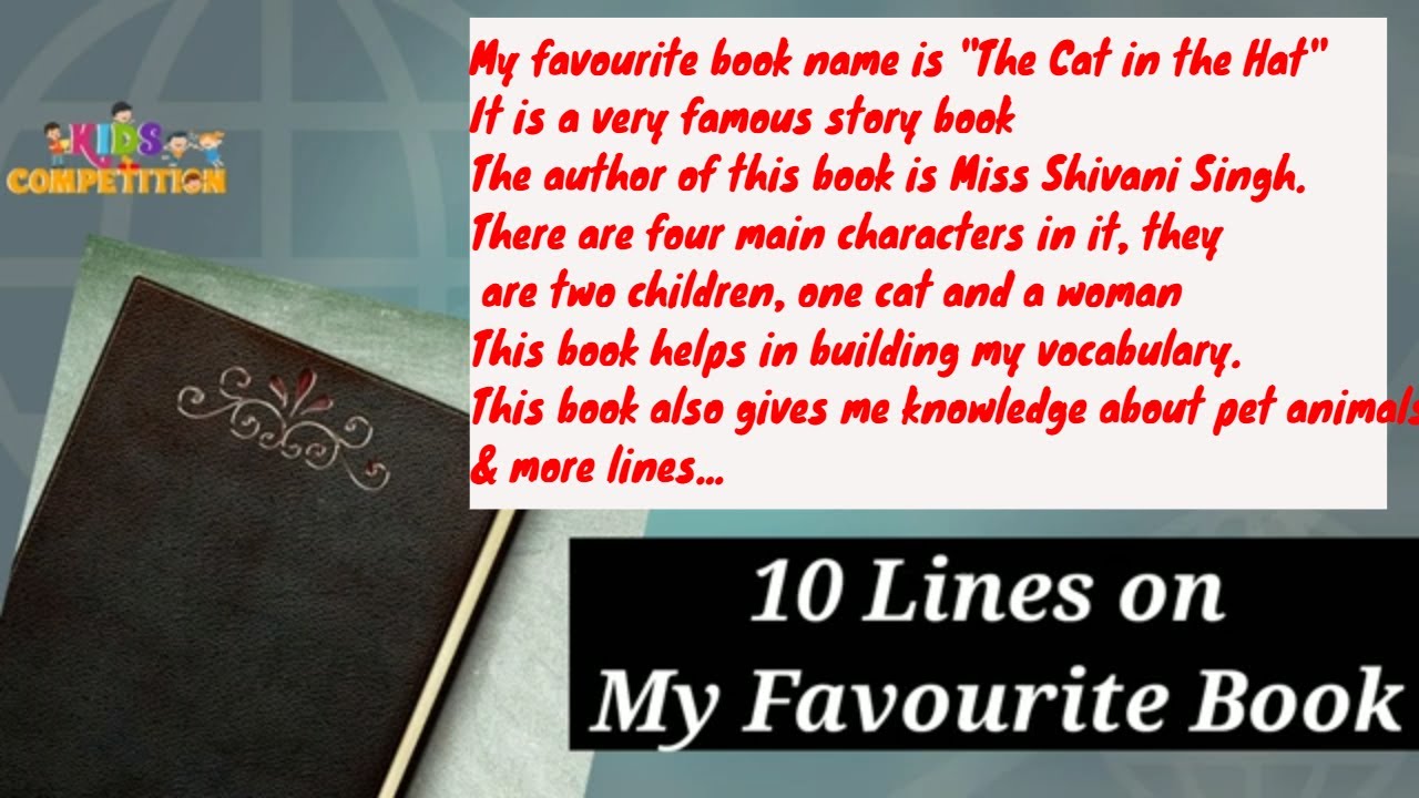 Lines On My Favourite Book | 10 Lines On My Favorite Story Book - YouTube