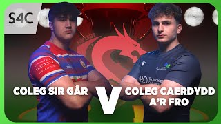 RYGBI BYW: Coleg Sir Gâr v Coleg Caerdydd a’r Fro | Ysgolion a cholegau | S4C