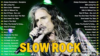 Aerosmith, Scorpions, Bon Jovi, Led Zeppelin, U2, Guns N Roses 🔥 Best Slow Rock Ballads 70s 80s 90s