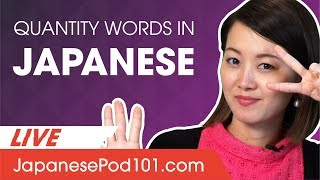 How to Use Quantity Words in Japanese Sentences
