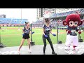 20210403 玩具趴 樂天客家人 李芳 hana rina rakuten girls 桃園球場 全猿主場