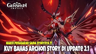 Mari kita Bahas Archon Story di Update 2.1 - Genhsin Impact !!!