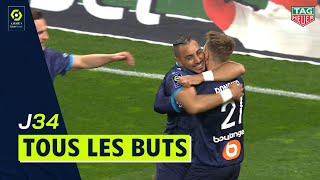 Tous les buts de la 34ème journée - Ligue 1 Uber Eats / 2020-2021