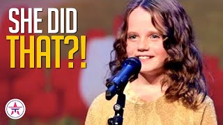 9-Year-Old Opera Singer Amira Willighagen SHOCKS on Holland's Got Talent!
