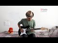 master theme bgm master electric guitar cover by sudarshan