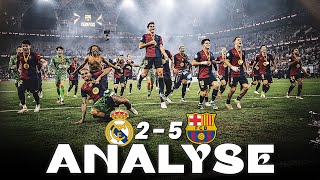 ANALYSE BARÇA 🔍 Comment le Barça a (encore) détruit le Real ? Real 2-5 Barça