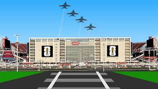 1264 Getting to the World Cup in Silicon Valley (Transit guide to Levi's Stadium at Santa Clara)