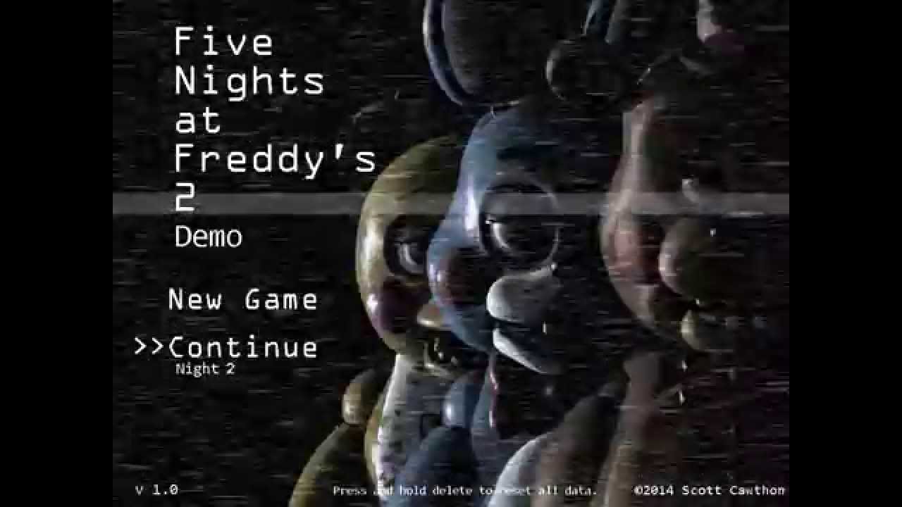 Fnaf 2 Main Menu