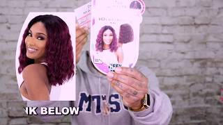 Mayde Beauty Synthetic HD Refined Lace Front Wig Tiffy + Lelia Unboxing