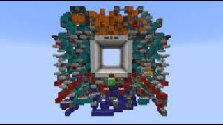 Minecraft 7乘7活塞門地圖