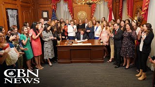 FL Gov DeSantis Signs Heartbeat Protection Act: 'Abortion Stops a Beating Heart'