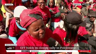 2024 Elections | EFF supporters paint Peter Mokaba stadium in Polokwane a sea of red