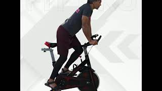 New Lifelong LLF45 Fit Pro Spin Exercise Bike with 6Kg Flywheel and Adjustable Resistance