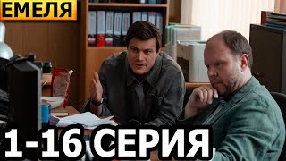 Емеля 1, 2, 3, 4, 5, 6, 7, 8, 9, 10, 11, 12, 13, 14, 15, 16 серия - НТВ (2024)