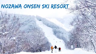 🏂 Nozawa Onsen Ski Resort in Nagano Japan 2023. ⛷