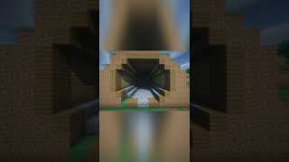 Building Amazing House in Mountation Minecraft. #shorts #minecraft #like #subscribe