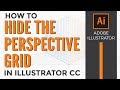 How to Hide the Perspective Grid in Adobe Illustrator CC