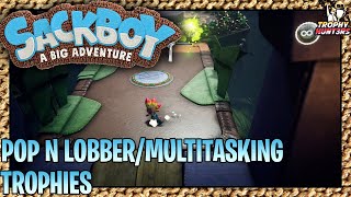 Sackboy A Big Adventure - Pop N Lobber/Multitasking Trophies