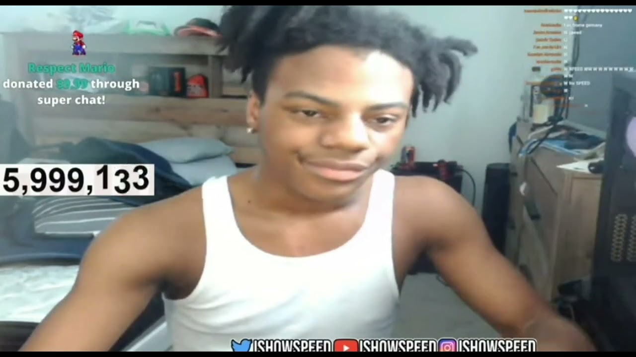 Ishowspeed Screaming Youtube