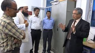 Director BARC interacting at USTM campus