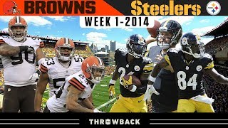 Killer B's Born Against Browns! (Browns vs. Steelers 2014, Week 1)