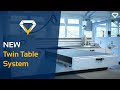 Twin Table System with permanent vacuum - eurolaser