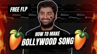 [Fl Studio] How To Make Bollywood Song In Fl Studio + FREE FLP 🔥 Fl Studio Tutorial Begginer (Hindi)