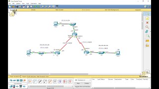 Routage statique  :  Configuration des routes statiques et par défaut