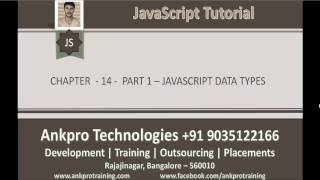 JavaScript for beginners - Chapter 14 - Data types Part 1