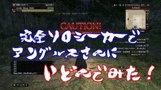 【PS4版DDON】　完全ソロシーカーでアングルスさんに挑んでみた　【ドラゴンズドグマオンライン】