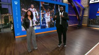 Perk applauds the Knicks for advancing past the 76ers | NBA Today