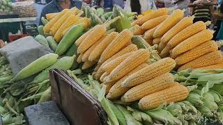 Famous Masala Sweet Corn Of Bengaluru | Indian Streetfood | Grilled corn #streetfood  #corn