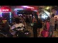 Walking tour on Street 5 || Phnom Penh City 2021|| Cambodia night life