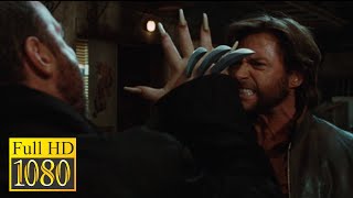 Logan's Battle with Gambit and Victor in the movie X-Men Origins: Wolverine (200
