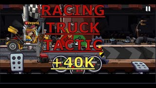 Hill Climb Racing 2 - Racing Truck TACTIC FOR +40K - HCR2
