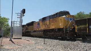 #727 Leads an Uncommon daylight UP MNYPU with a ThunderCab SD70ACe!