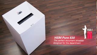 Document Shredder HSM Pure 830