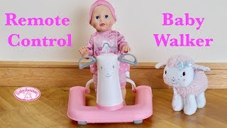 Baby Annabell Reomote Control Walker Nursery Toy Unboxing Set Up and Pretend Play with Baby Dolls