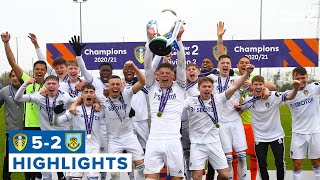 Trophy presentation! | Leeds United U23 5-2 Burnley U23 | Premier League 2 highlights