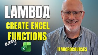 Create Excel Functions with Lambda - no code & no VBA