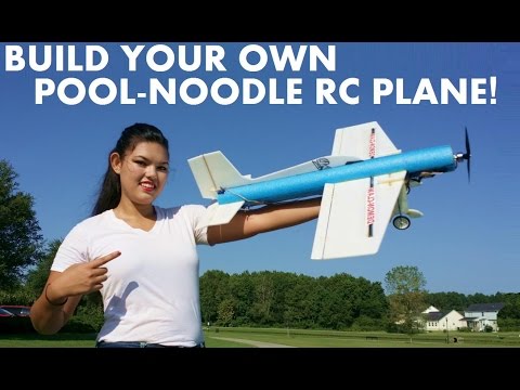 DIY Your own Pool-Noodle RC 3D Trainer airplane! DIY Your own Pool-Noodle RC 3D Trainer airplane!