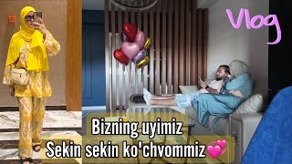 Бизнинг уйимиз - Секин секин кочвоммиз - Аиша Алиева ВЛОГ • Aisha Alieva vlog #newhouse