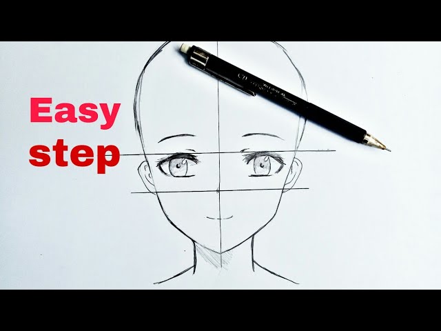 Anime Head Drawing Tutorial For Beginners How To Draw An Anime Girl S