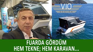 HEM TEKNE, HEM KARAVAN; Viodesign Boat \u0026 Karanavis inceleme tanıtım