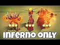 THARZ 3 INFERNO ONLY!! 3 HERO AJA CUKUP PAKCOY!! MAGIC CHESS MOBILE LEGENDS