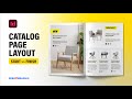 How to Catalogue Page Layout Design in Adobe InDesign CC