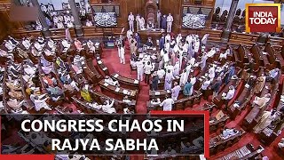 Parliament Monsoon Session Day 4 Highlights | Congress Chaos In Parliament | RS Question Hour