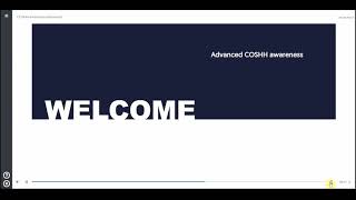 CoSHH Training Course Summary