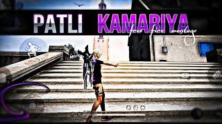 Patli Kamariya Mor Free Fire Edit Montage | free fire song status | free fire status video